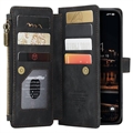 Caseme C30 Monitoiminen iPhone 14 Plus Lompakkokotelo - Musta