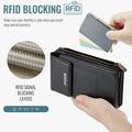 Caseme ME50 Universal Crossbody laukku RFID Protection - 4"-7.3" - Musta