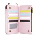 Caseme ME50 Universal Crossbody laukku RFID Protection - 4"-7.3" - vaaleanpunainen