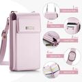Caseme ME50 Universal Crossbody laukku RFID Protection - 4"-7.3" - vaaleanpunainen