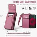 Caseme ME50 Universal Crossbody laukku RFID Protection - 4"-7.3"