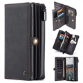 Caseme 2-in-1 Multifunctional Samsung Galaxy S21 5G Lompakkokotelo - Musta