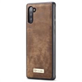 Caseme 2-in-1 Multifunctional Samsung Galaxy Note10 Lompakkokotelo - Ruskea