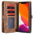 CaseMe 2-in-1 Monitoiminen iPhone 11 Pro Lompakkokotelo - Ruskea