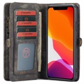 CaseMe 2-in-1 Monitoiminen iPhone 11 Pro Lompakkokotelo - Harmaa