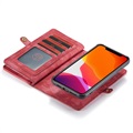 Caseme 2-in-1 Multifunctional iPhone 11 Pro Max Lompakkokotelo - Punainen