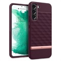 Caseology Parallax Samsung Galaxy S22+ 5G Hybridikotelo - Burgundy Punainen