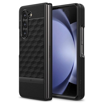 Samsung Galaxy Z Fold5 Caseology Parallax Hybridikotelo - Musta