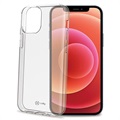 Celly Gelskin iPhone 12 Mini TPU Suojakuori - Läpinäkyvä