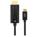 Essager 4K USB-C / HDMI Kaapeliadapteri EHDMIT-CX01 - 2m - Musta