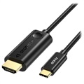 Choetech 4K 60Hz USB-C/HDMI Kaapeli - 1.8m - Musta