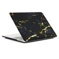 MacBook Pro 13.3" 2016 A1706/A1708 Classic Kotelo - Marble - Musta /  Kulta