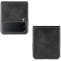 Samsung Galaxy Z Flip3 5G Päällystetty Muovikotelo - Musta