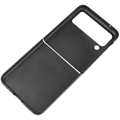 Samsung Galaxy Z Flip3 5G Päällystetty Muovikotelo - Musta