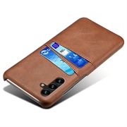 Samsung Galaxy A14 Päällystetty Muovikotelo Korttitaskuilla