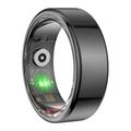 Colmi R02 Vedenpitävä älysormus - Tanskan, ruotsin, englannin kielet - Koko: 10/19.8mm - Musta