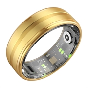 Colmi R06 älysormus Bluetooth 5.0 - tanskan, ruotsin ja englannin kielet - 18.1mm - Kulta