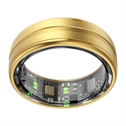 Colmi R06 älysormus Bluetooth 5.0 - tanskan, ruotsin ja englannin kielet - 18.1mm - Kulta