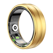 Colmi R06 älysormus Bluetooth 5.0 - tanskan, ruotsin ja englannin kielet - 18.1mm - Kulta