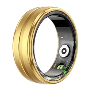 Colmi R06 älysormus Bluetooth 5.0 - tanskan, ruotsin ja englannin kielet - 21.3mm - Kulta