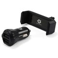 Conceptronic CARDEN CUSBCAR2AKIT 2-porttinen USB-autolaturisarja - Musta
