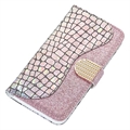 Croco Bling Series Samsung Galaxy A34 5G Lompakkokotelo