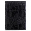 iPad Air Folio Kotelo - Krokotiili - Musta