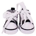 Söpö Mini Lace-Up Sneakers for Labubu 17cm - Musta