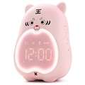 Söpö Tiger Lasten Herätyskello XR-MM-C2110 - Pinkki