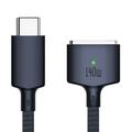 D039 USB-C - MagSafe 3 PD -latauskaapeli, nylonpunottu, MacBook Pro 16" -mallille - 140W, 2m - keskiyönsininen