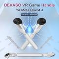 DEVASO Kahvan jatkokahva Meta Quest 3 VR Headset Golf Game -golfpelin kahvan lisävarusteet