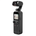 DJI Pocket 2 4K Kamera Vakauksella ja Kasvojen Seurannalla - 64MP - Musta