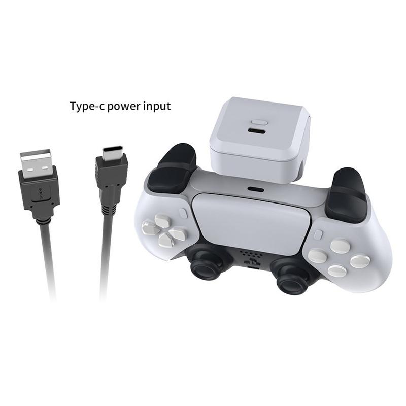 DOBE TP5-3503 PS5 / PS5 DualSense Edge Controller 1600mAh akkupaketti  Gamepad Power Bank Ulkoinen akku
