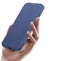 Samsung Galaxy S24 Dux Ducis Skin X Pro Rengas jalustan kansi RFID:llä - yhteensopiva MagSafe - Sininen