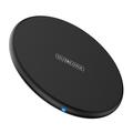 DUZZONA W11 15W pyöreä langaton latauslaite Ultra-Thin Charging Pad 1m kaapelilla (CE / FCC / UKCA / ROHS)