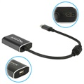 Delock USB-C to Mini Näyttöportin Adapterikaapeli - Tummanharmaa