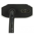 Delock USB-C to Mini Näyttöportin Adapterikaapeli - Tummanharmaa