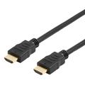 Deltaco High-Speed HDMI 2.0 -kaapeli Ethernetillä - 1m - musta