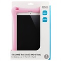 Deltaco iPad Air 2/iPad 9.7" Silikonikotelo Jalustalla - Pinkki