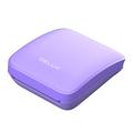 Delux KF10 taittuva langaton näppäimistö ja MF10PRO hiirisetti - violetti