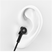 Devia M1 Metalliset langalliset USB-C-kuulokkeet - Musta