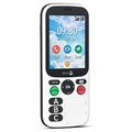 Doro 780X - 4G, Bluetooth, 1600mAh - Musta / Valkoinen