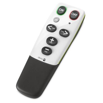 Doro HandleEasy 321rc universaali kaukosäädin - musta / valkoinen