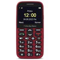Doro Primo 366 - 0.3MP, FM Radio, Bluetooth - Punainen
