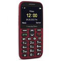 Doro Primo 366 - 0.3MP, FM Radio, Bluetooth - Punainen