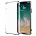 iPhone X / iPhone XS Drop Resistant Kristalli TPU Kotelo - Läpinäkyvä