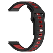 Garmin Vivoactive 6 Silikoninen Urheiluhihna - Musta / Punainen