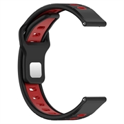 Garmin Vivoactive 6 Silikoninen Urheiluhihna - Musta / Punainen