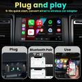 Kaksipäinen 2-in-1 langaton CarPlay- ja Android Auto -sovitin