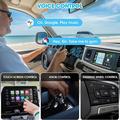 Kaksipäinen 2-in-1 langaton CarPlay- ja Android Auto -sovitin